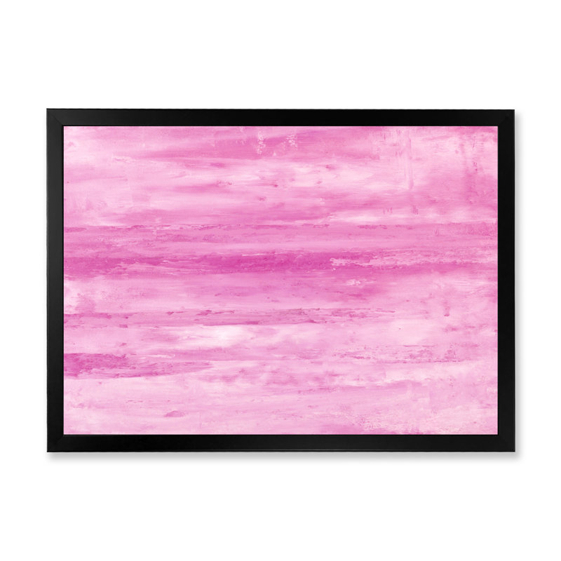 «Abstract Pink Universe», reproduction de cadre photo sur toile, Impression noire sur toile encadrée