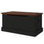 Wood Storage Trunk Delija Black | August Grove