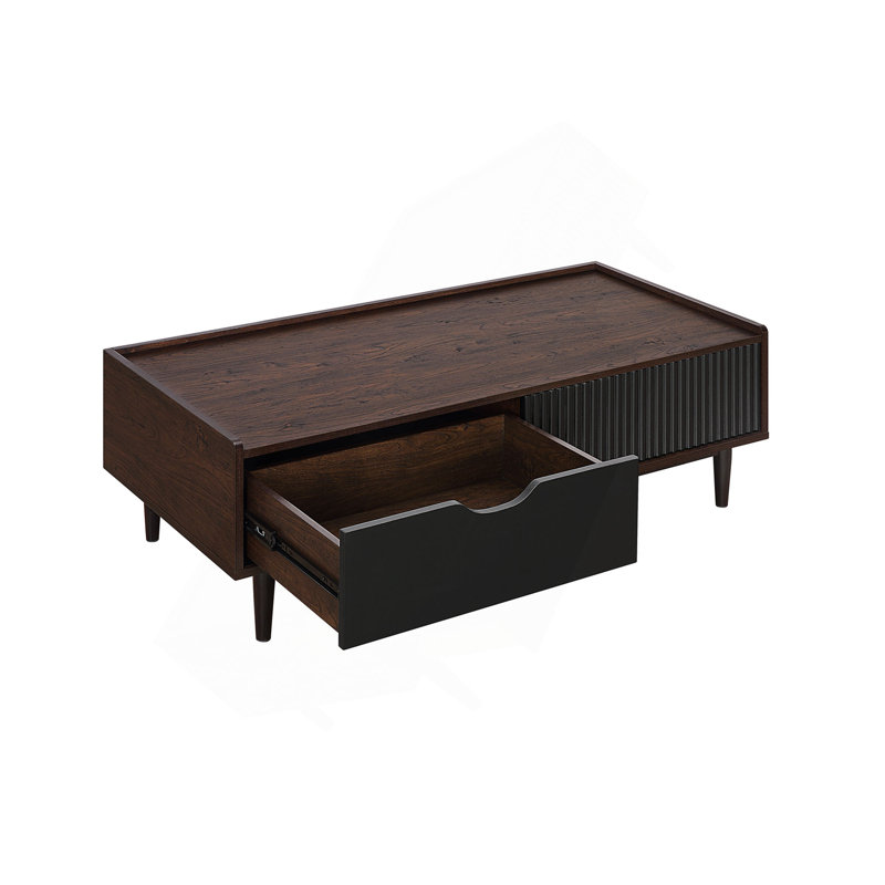 Table basse en noir, Noir