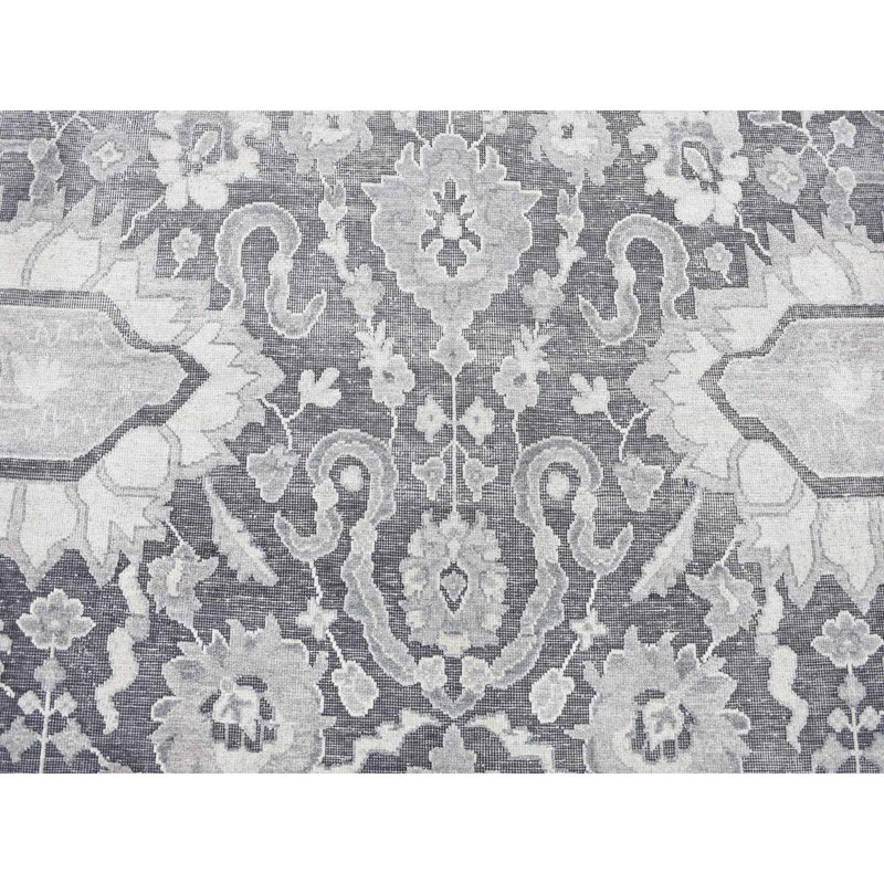 Tapis gris Oushak