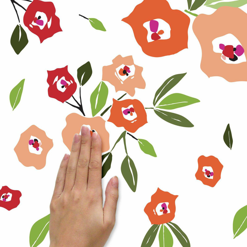 Plants & Flowers Non-Wall Damaging Wall Decal
