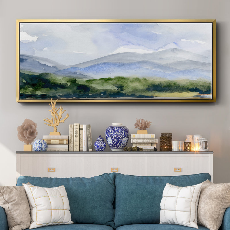 Blue Ridge II- Framed Canvas