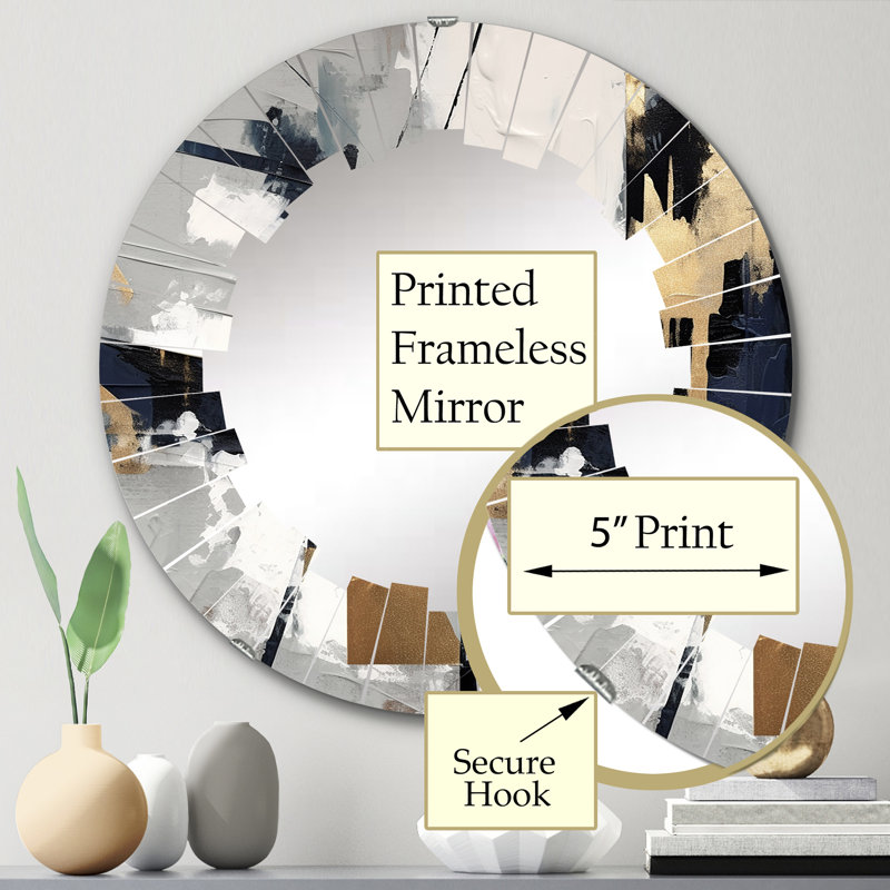 Miroir mural Lauritsen, 24 po x 24 po