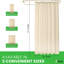 Rideau de douche en coton de qualité supérieure pour décor de salle de bain - Rideau non toxique pour douche de baignoire et de cabine-110731094-135873862