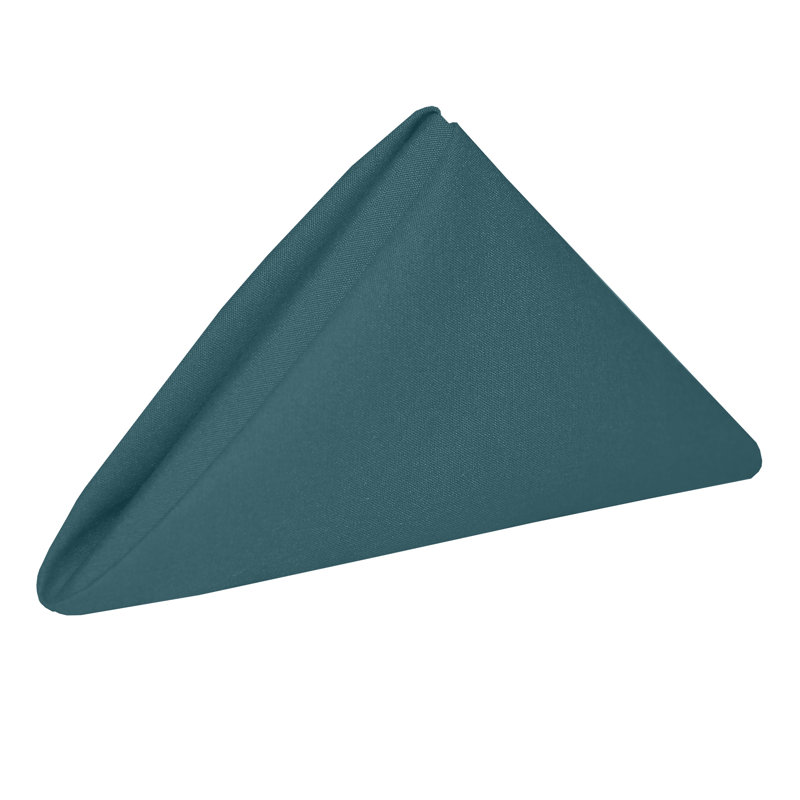 Ensemble de serviettes 12 pièces, Bleu grisâtre, 17 po x 17 po