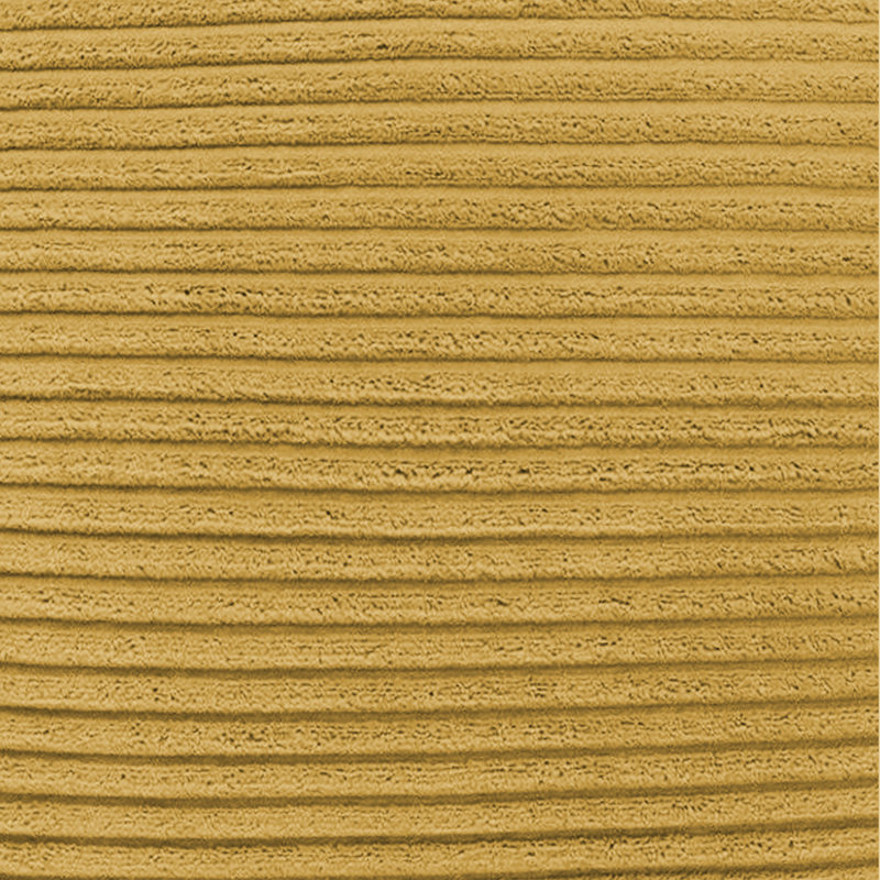 Striped Square Euro Cushion Cover, Ochre