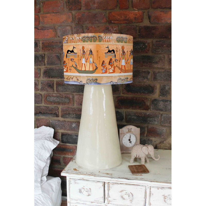 Cotton Drum ( Uno ), 22cm H x 25cm W x 25cm D