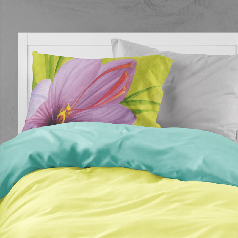 Taie d’oreiller floral