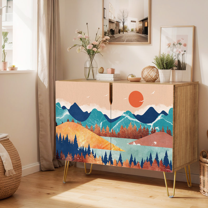 35'' Sideboard, Mountain Lake Blue