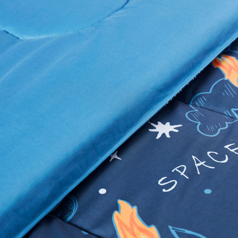 Ensemble de literie pour enfants Space Rocket, Édredon double / grand + 6 pièces supplémentair