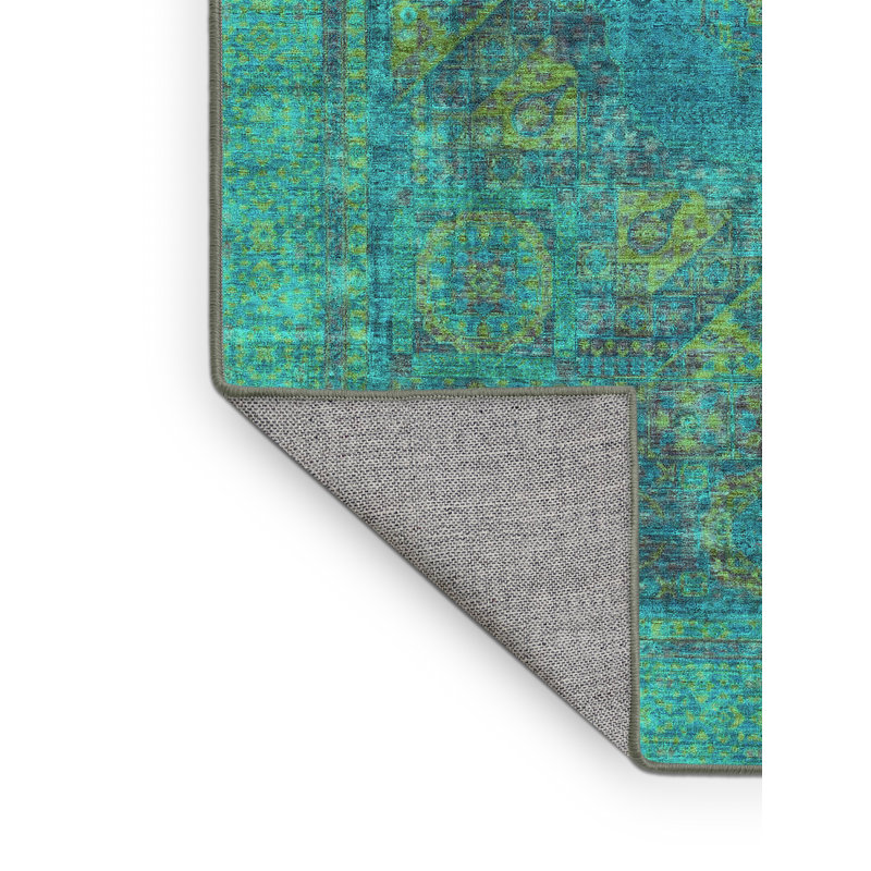 Montanye Performance Oriental Indoor Rug, Rectangle 2' x 4'