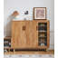 Armoire pour chaussures en bois d'hévéa