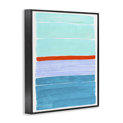 Giclée encadrée Mid mid Sunshine Hues, design par 1x