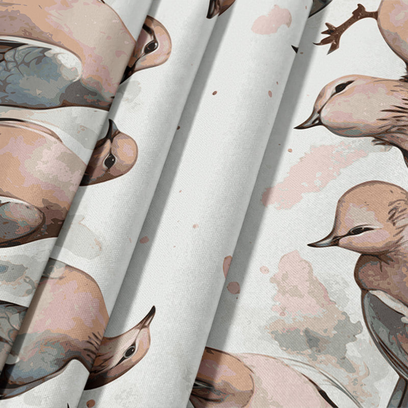 Tapisserie murale oiseaux qui rient, 26" x 36"