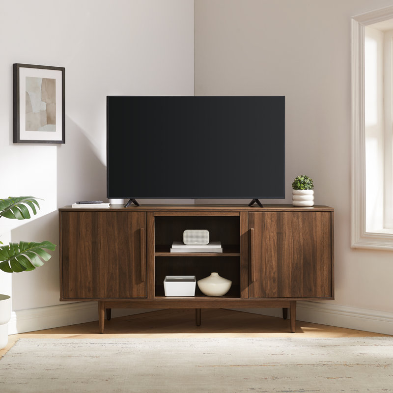 Meuble télé de coin pour téléviseur 65 po Liam