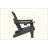 HDPE Folding Adirondack Chair With Dual Cup Holder - Composite Adirondack Chair With Wood Texture-568757766