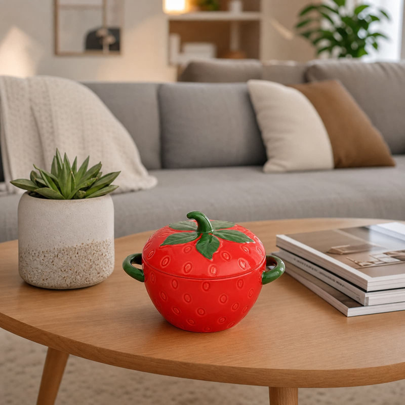 a ceramics Fruit-shaped Bowl