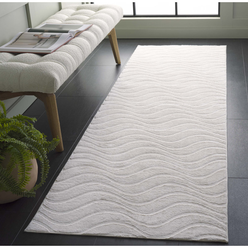 Ziannah Performance Machine Washable Geometric Rug, Runner 2'6" x 8'