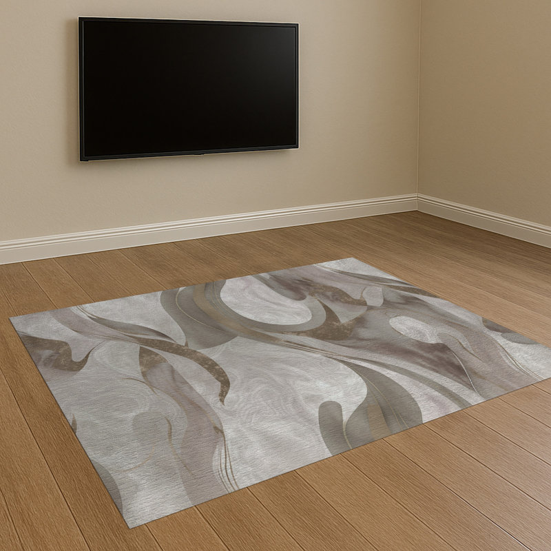 Floral Area Rug, Runner 70 x 140 cm