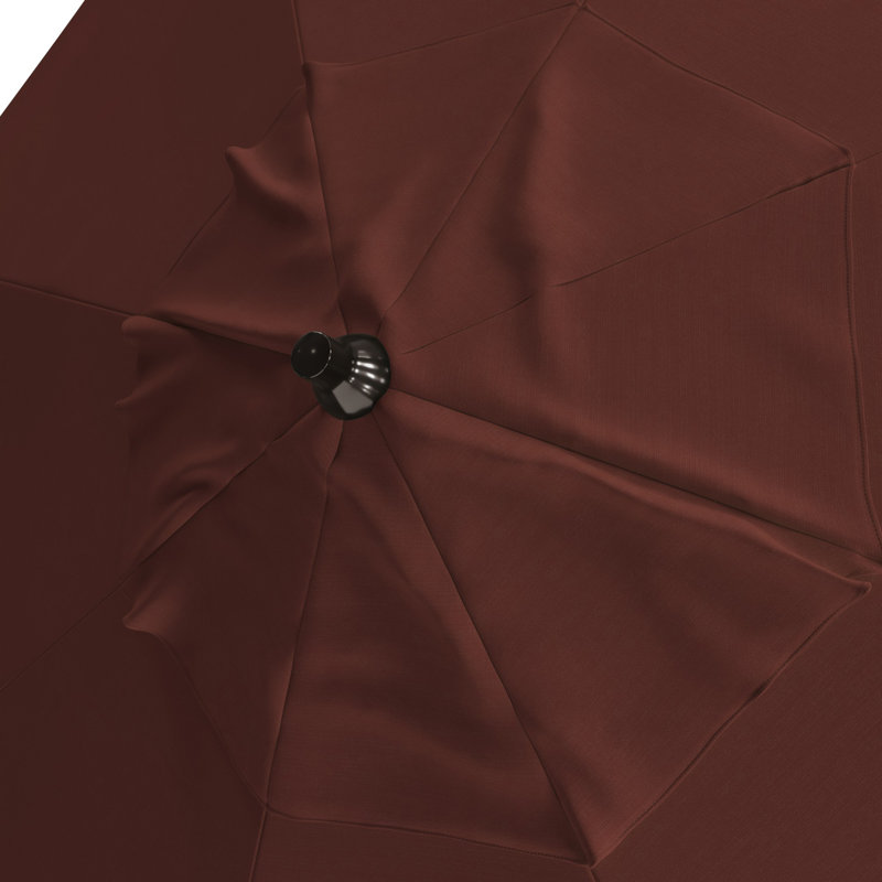 Parasol de marché 9 pi Jelks, Henné