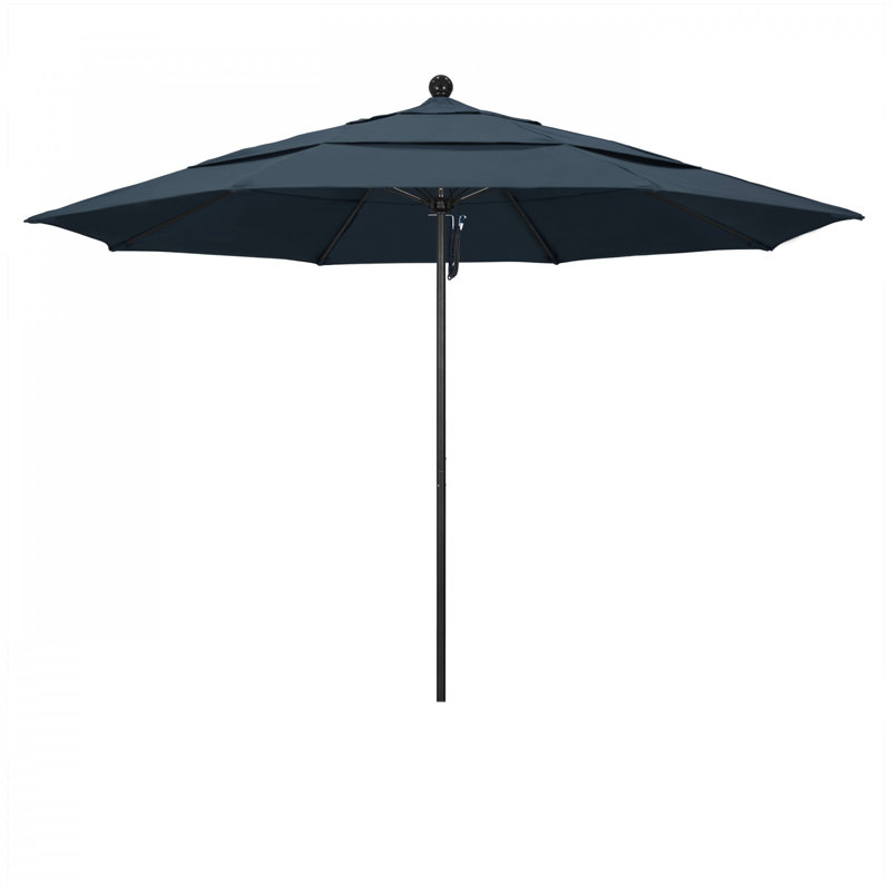 Parasol de marché 11 pi Raymundo, Toile performance saphir
