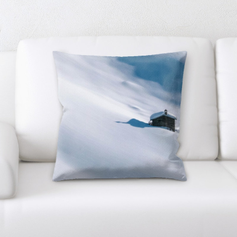 Microsuede Reversible Throw Pillow