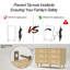 Commode 6 tiroirs Aleeah