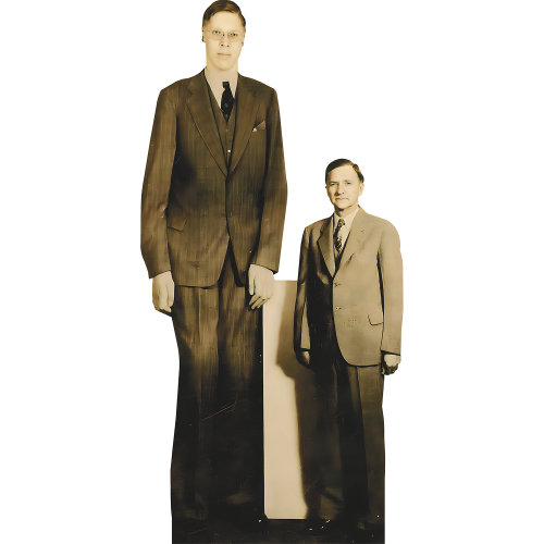 SP13137 Robert Wadlow, le plus grand humain avec père