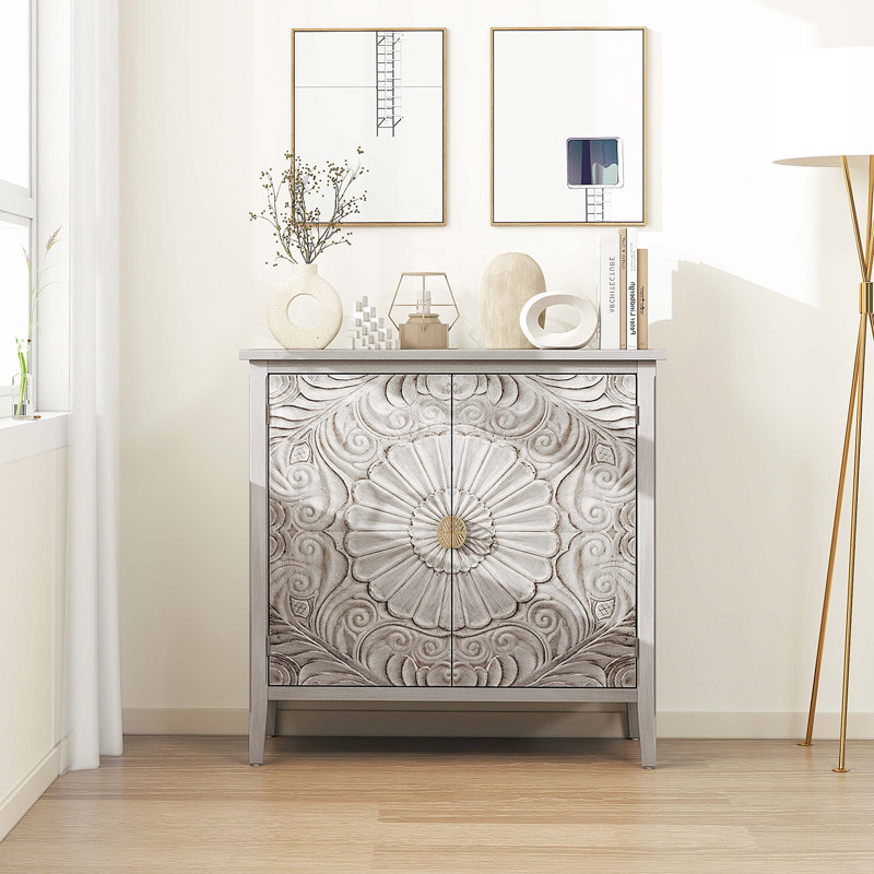 Armoire de rangement moderne à 2 portes