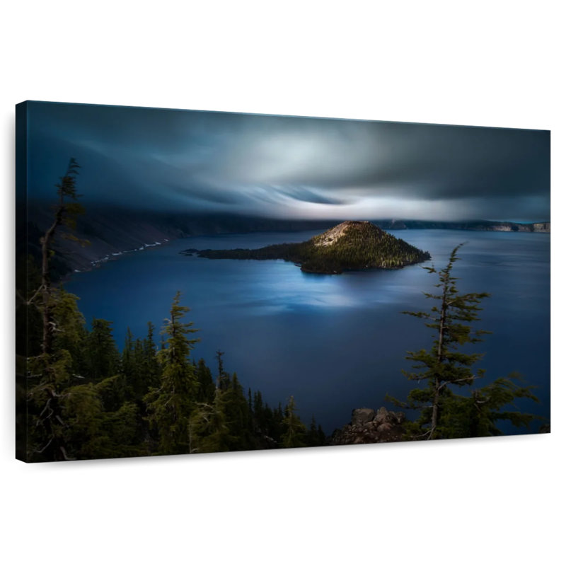 Alvord Stormy Crater Lake, H 16 po x l 24 po