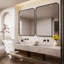 Miroir de salle de bain mural Cozy Design-102799396-102799385-102799395