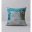 Housse de coussin décorative carrée impressionnante et insert-74372854