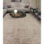 Silk Area Rug in Light Brown