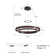 Reiser Dimmable 1-Light LED Chandelier with Remote Control