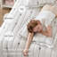 Charmants ensembles de literie en microfibre, style romantique pour les chambres confortables