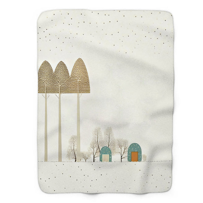 Winter Snuggle - 1 Piece Blanket, Queen