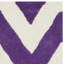 Tapis mauve / ivoire en laine touffeté à la main Sanyla-1613292325