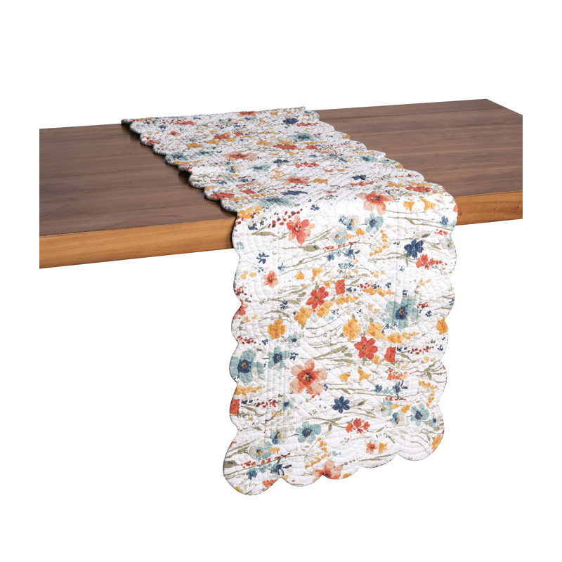 Raija No Pattern Cotton Table Runner
