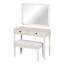 Bureau de coiffeuse moderne avec miroir