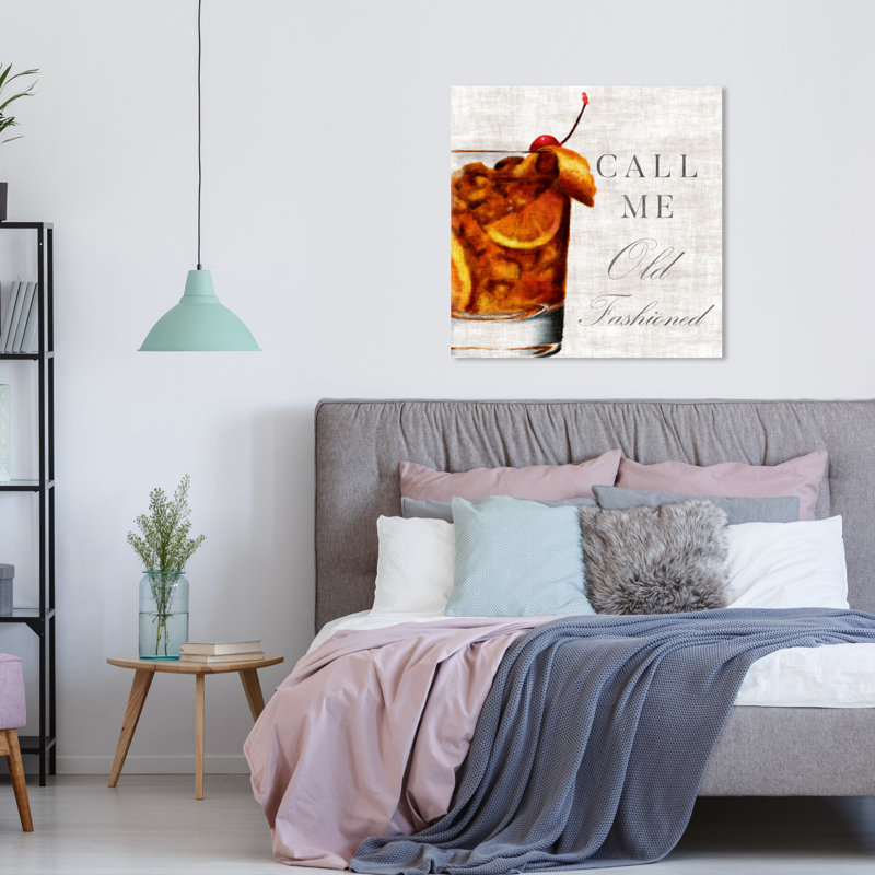 Call Me Old Fashioned - Impression sur toile tendue, H 24 po x l 24 po x P 1,5 po