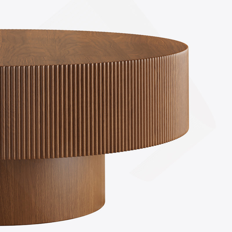Table basse élégante Elegant Easy, Walnut