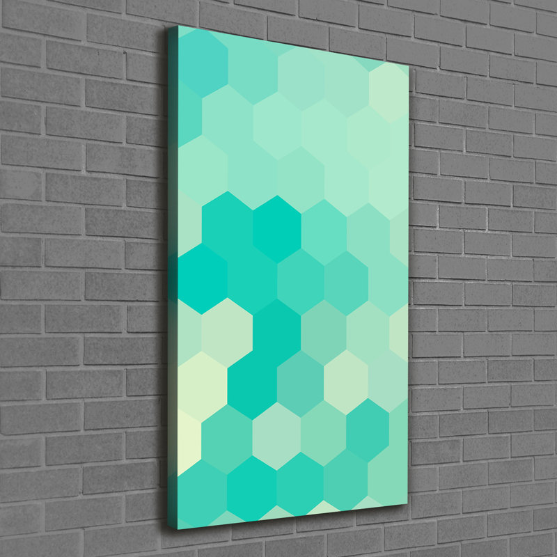 Geometric Background - Wrapped Canvas Print