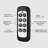 60" Dimmable Tripod Led Floor Lamp With Remote Control