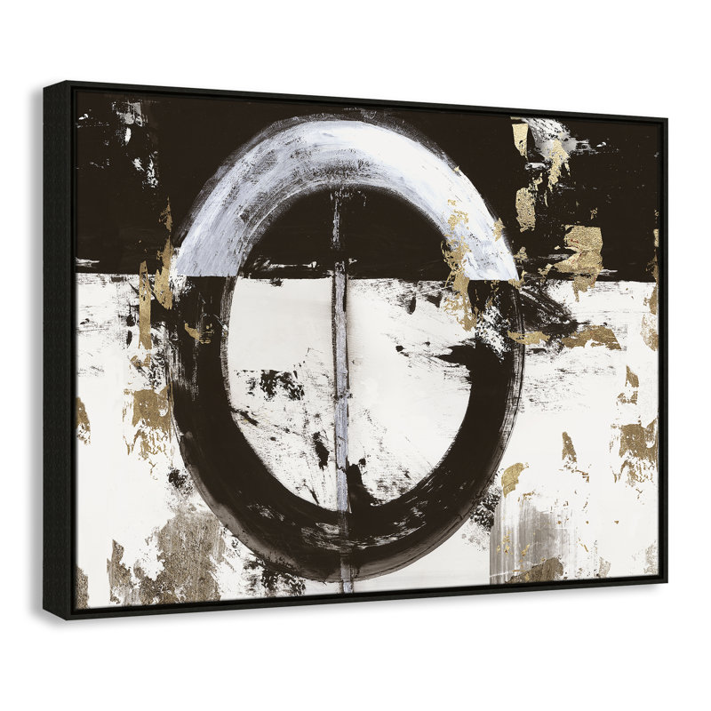 «Evoke I Print» par Tom Reeves, Espresso, H 31,5 po x l 41,5 po