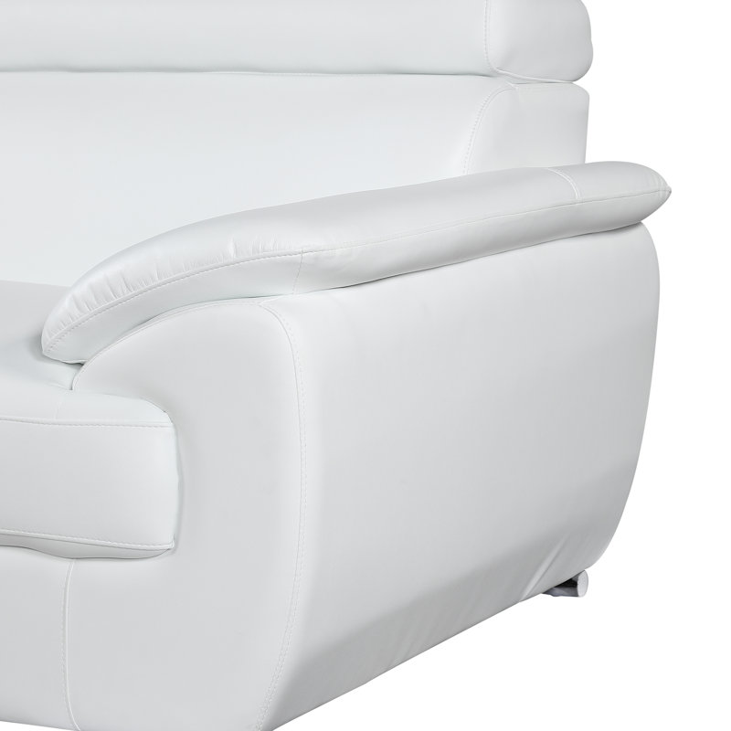 Chaise en cuir véritable
