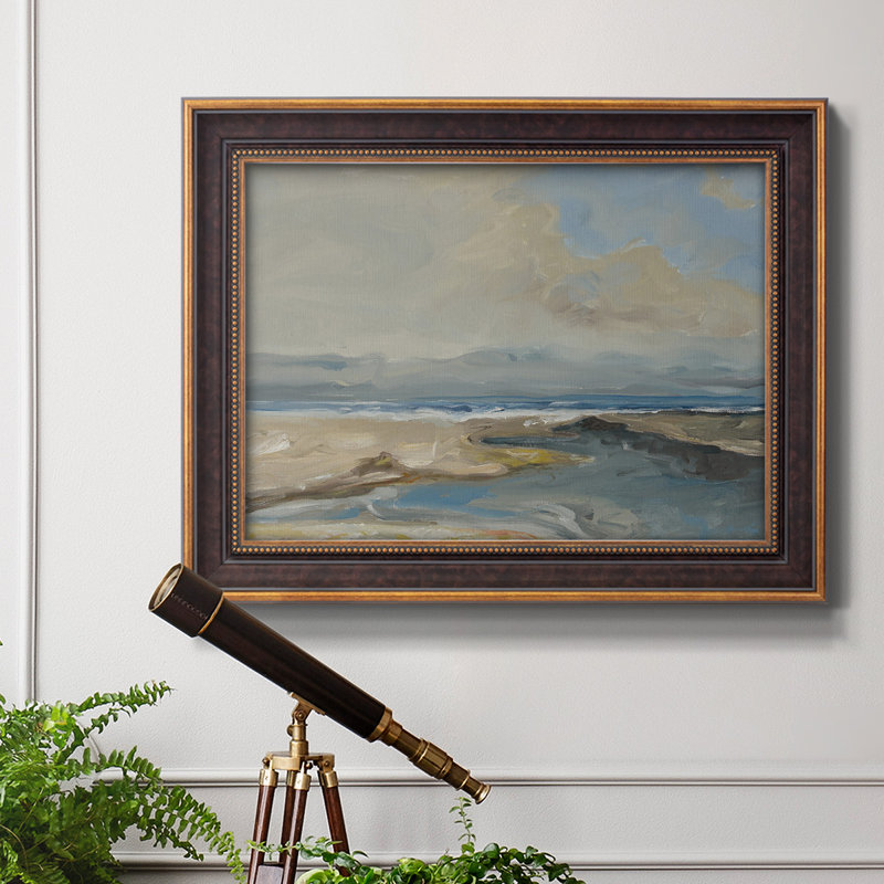 Peinture sur toile Lincoln Beach, H 21 po x l 25 po x P 2,5 po