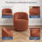 Upholstered Swivel Barrel Chair