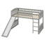 Lit mezzanine avec glissoire et échelle-1416301160