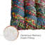 Ensemble de 2 coussins de sol carrés Boho pour adultes, 22 po