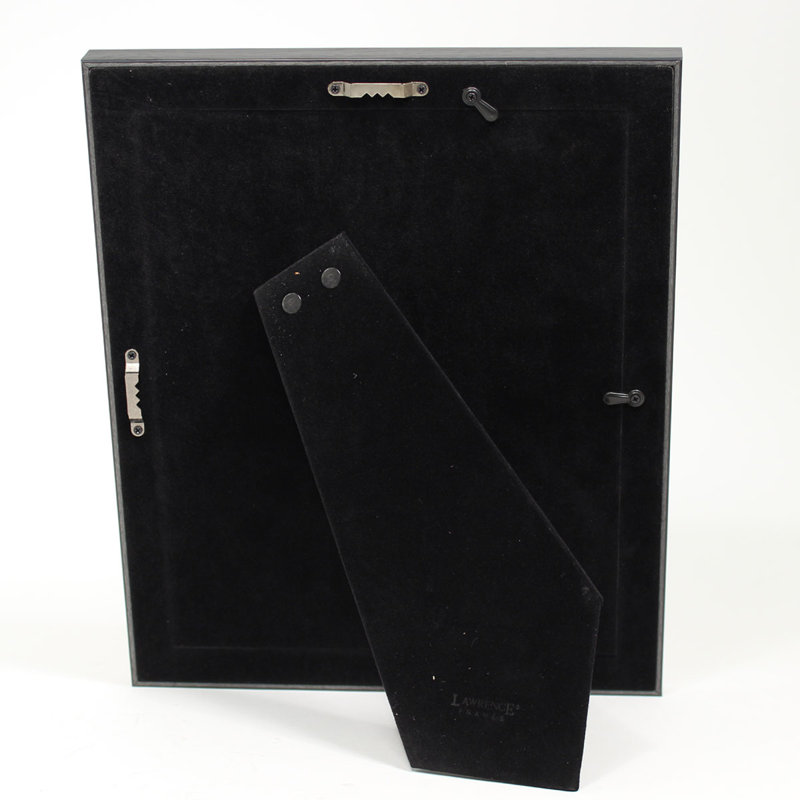Riebe Black, Silver Matte Picture Frame, 8" x 10"